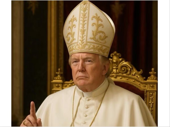 Trump as Pope
