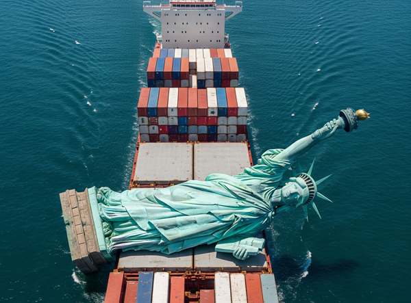 Lady Liberty Lost At Sea
