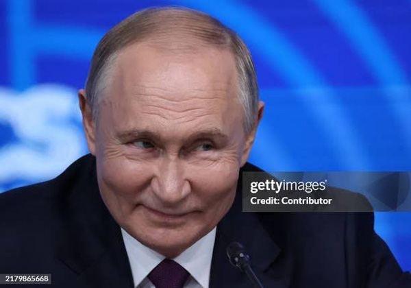 Vladimir Putin by Getty